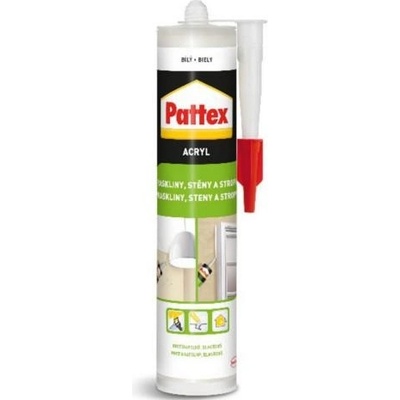 Henkel Pattex Acryl bílá 280 ml