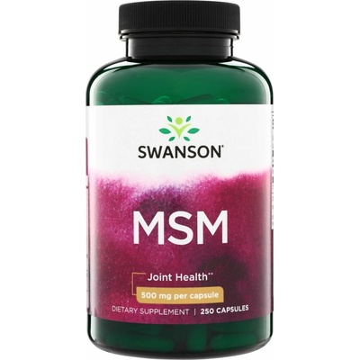 Swanson MSM 500 mg 250 kapslí