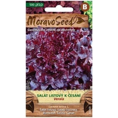 Semínka MoravoSeed Salát listový k česání VERALA, červený, 500s