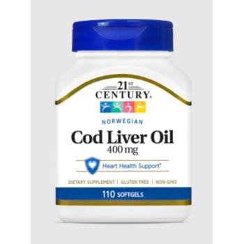 21st Century Масло от Черен Дроб на Треска | 110 sgels (9119)