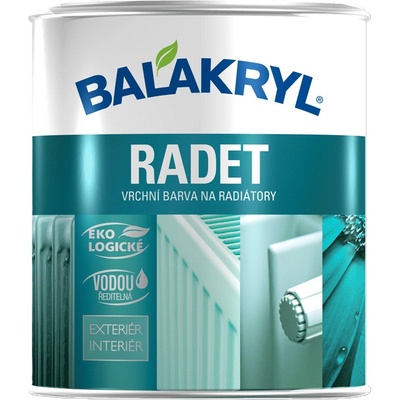Balakryl RADET 0,7 kg Bílý Lesk