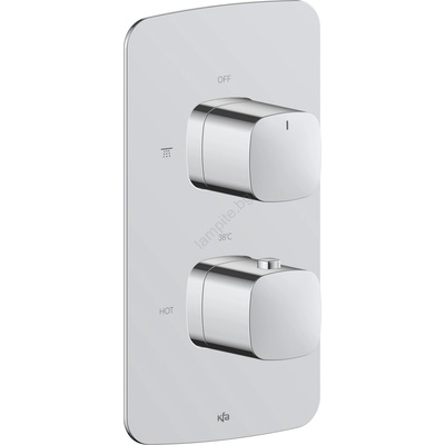 Armatura 5759-001-00 - Термостатичен душ смесител за вграден монтаж MALAGA l. хром (KF0288)