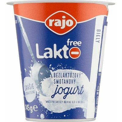 Rajo Lakto Free Smotanový jogurt biely 145 g