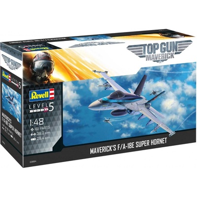 Revell Hornet Plastový model lietadlo 03864 F/A-18E Super Top Gun 1:48