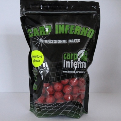 Carp Inferno Boilies Nutra line 1kg 20mm Jogurtová jahoda
