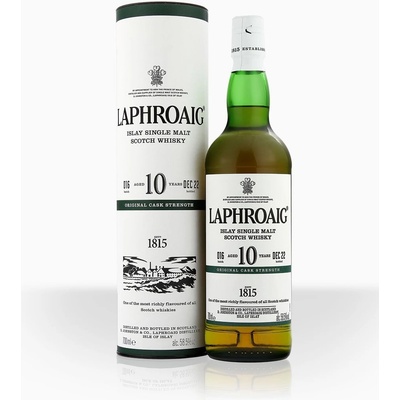 Laphroaig 10y Cask Strength Batch 16 58,5% 0,7 l (tuba)