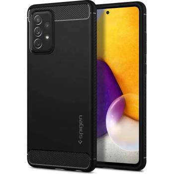 Spigen Кейс Spigen, Rugged Armor, за Samsung A725/A726 Galaxy A72 4G/5G, Черен Matt (4157)