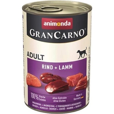 Animonda Gran Carno Original Adult hovězí maso a jehněčí 6 x 400 g