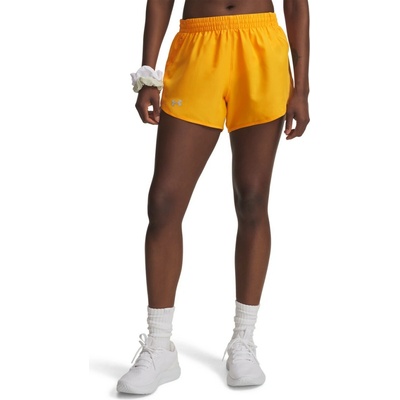 Under Armour FLY BY 3IN Shorts W oranžové