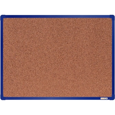 BoardOK tabule korek 90 x 60 cm modrý rám