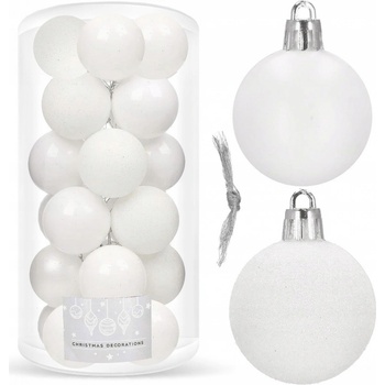 SPRINGOS Vianočné banky zlaté mix 3cm súprava 30ks