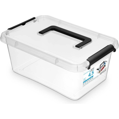 Orplast Box úložný SIMPLE-1323 4,5l 29 x 20 x 12 cm rukojeť transp.plast
