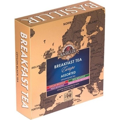 Basilur Breakfast Tea Assorted Europe 40 x 2 g