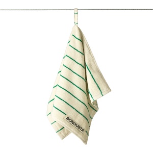 Bongusta Плажна кърпа Bongusta Naram Guest Towels Beach towel - Pure White / Grass - размер 30 x 50 cm (581-0259-0311)