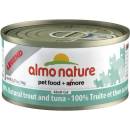 Krmivo pro kočky Almo Nature Cat pstruh & tuňák 70 g