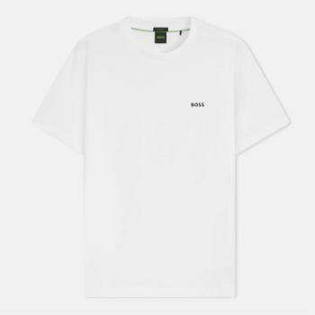 Boss Тениска Boss Men's Logo T-Shirt Logo Design - White 100