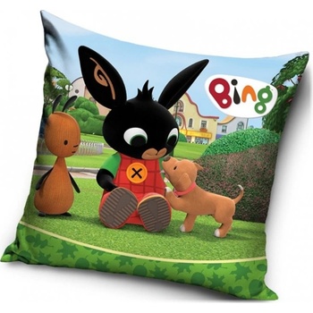 Carbotex vankúš Zajačik Bing a šteniatko 40x40