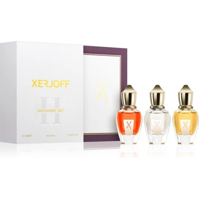 Xerjoff Discovery Set Xerjoff Muse parfémovaná voda 15 ml + Xerjoff Apollonia parfém 15 ml + Xerjoff Accento Overdose parfémovaná voda 15 ml