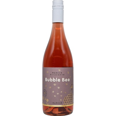 APIMED Bubble Bee 9% Medové Frizzante růžové rybíz 0,75l