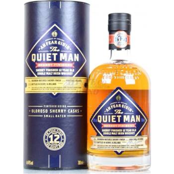 The Quiet Man Sherry Finish Aged 12y 46% 0,7 l (tuba)