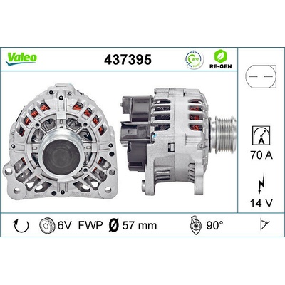 Alternátor VALEO 437395