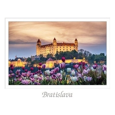 Pohľadnica A6 Bratislava XLIV (Tulipány)