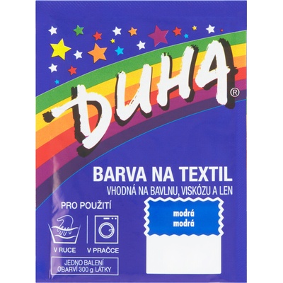 IDEAL Duha farba na textil modrá 15g