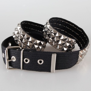 Black & metal платнена лента Пирамиди 3 - pas-089