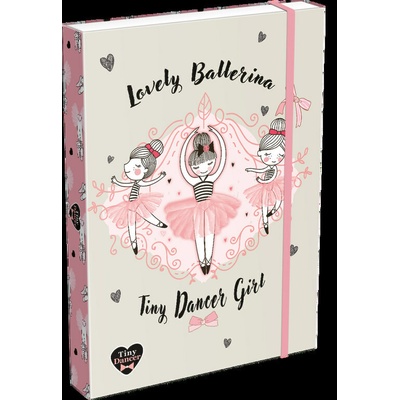 LIZZY box na sešity A4 Tiny Dancer 658852