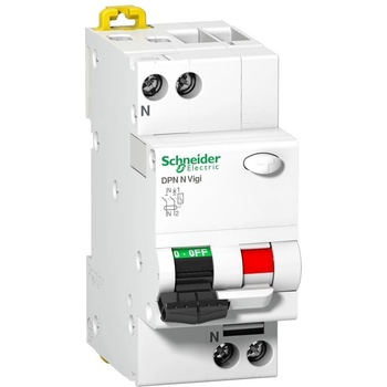 Schneider Electric SE ДТЗ комбинирана Acti 9 DPN N Vigi 1P+N 10A крива C 30mA тип AC 6kA 2 мод. /до изчерпване/ - A9N19663 (A9N19663)