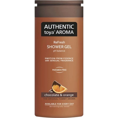 Authentic Toya Aroma Chocolate & Orange sprchový gél 400 ml