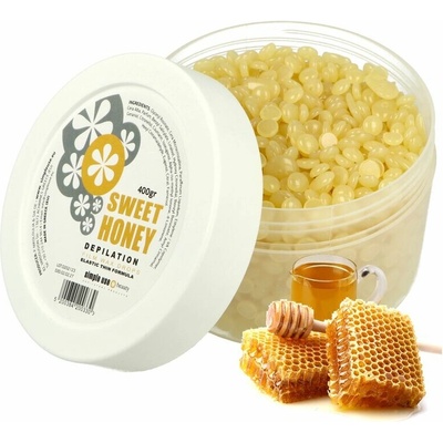 simple use Depilačný vosk zrnká Sweet Honey medový 400 g