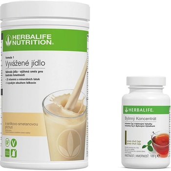 Herbalife sada Formula 1 - 780 g a Bylinný koncentrát 102 g tradiční příchuť