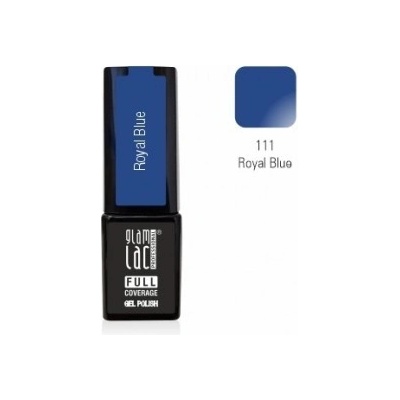 GlamLac Gel lak modrý 111 Royal Blue 6 ml