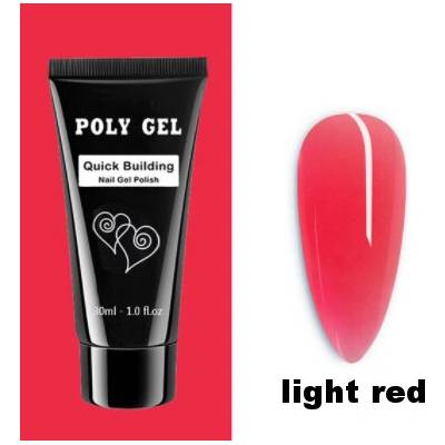 Nailtec Poly gel light red 30 ml