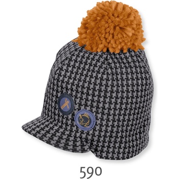 Sterntaler Детска шапка с пискюл и козирка