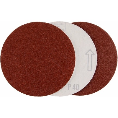 LEVIOR papier brúsny 125mm P40 3ks suchý zips / výsek