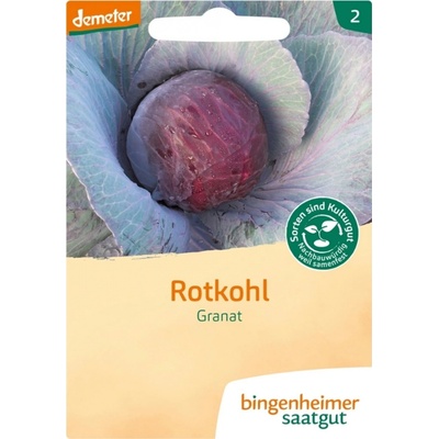 Bingenheimer Saatgut Červená kapusta "Granat" 1 bal.