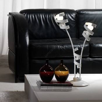 Onli - Настолна лампа ZOE 2xE14/6W/230V 65 см бял (OL0442)