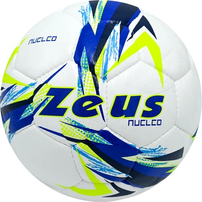 ZEUS Футболна топка Zeus Nucleo Football white/royal blue