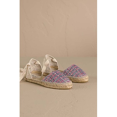 Manebi Еспадрили Manebi Flat Valenciana Espadrilles в розово G 0.6 P0 (G.0.6.P0)