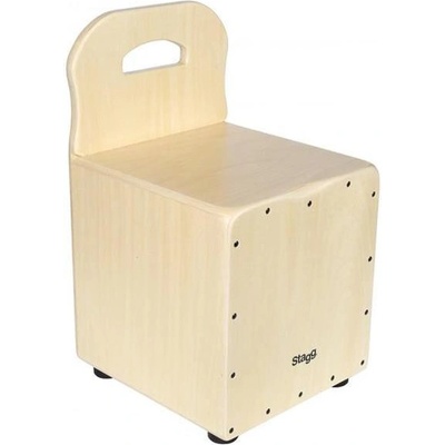 Stagg dětský cajon CAJ KID N přírodní se zádovou opěrkou
