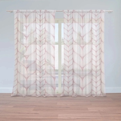 Sablio Záclony Staroružové pletenie: 2ks 150x250cm