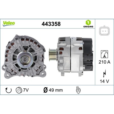 generátor VALEO 443358