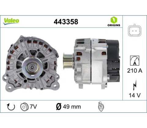generátor VALEO 443358