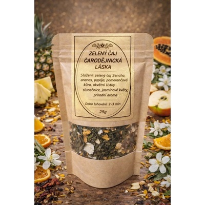 Golden Leaf Zelený čaj Láska čarodějnice 25 g