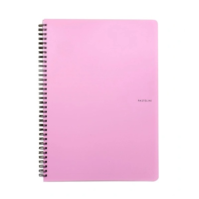 KARTON P+P Pastelini Pink A4 60-листова тетрадка със спирала 8-067 (8-067)