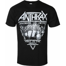 Metal Rock Off Anthrax Soldier Of Metal černá