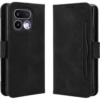 realme Кожен Калъф Портфейл за Realme 16 Pro+ 5G - Множество Слотове, Джоб за Банкноти, Двоен Магнит, Свалящ се Държач, Вкл. Протектор - 6 Цвята