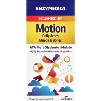 Enzymedica Magnesium Motion, 60 капсули, Enzymedica (75475)